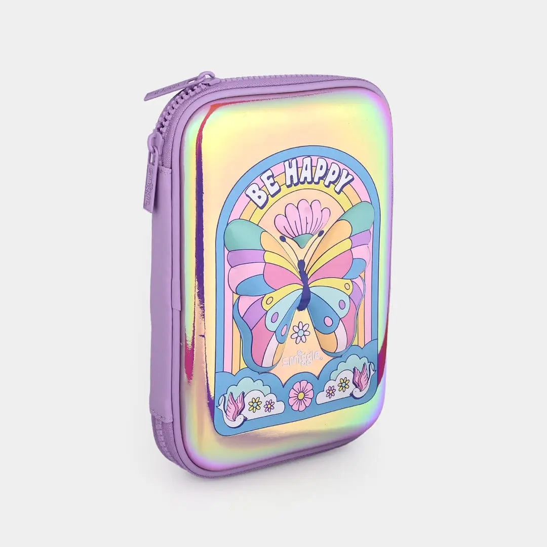 BE HAPPY PENCIL CASE SPARKLES