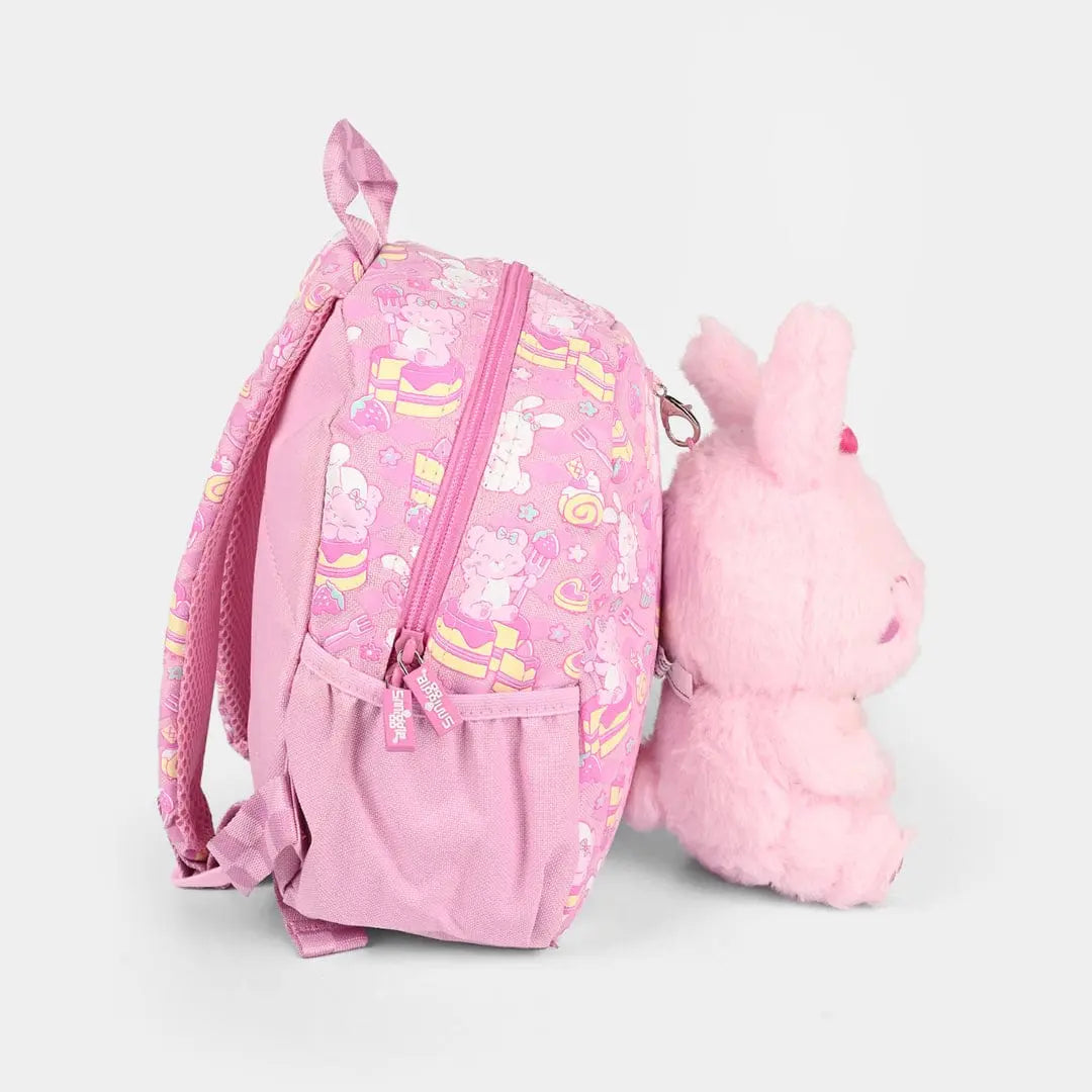 Out & About Teeny Tiny Backpack With Detachable Plush Toy - Sparkles