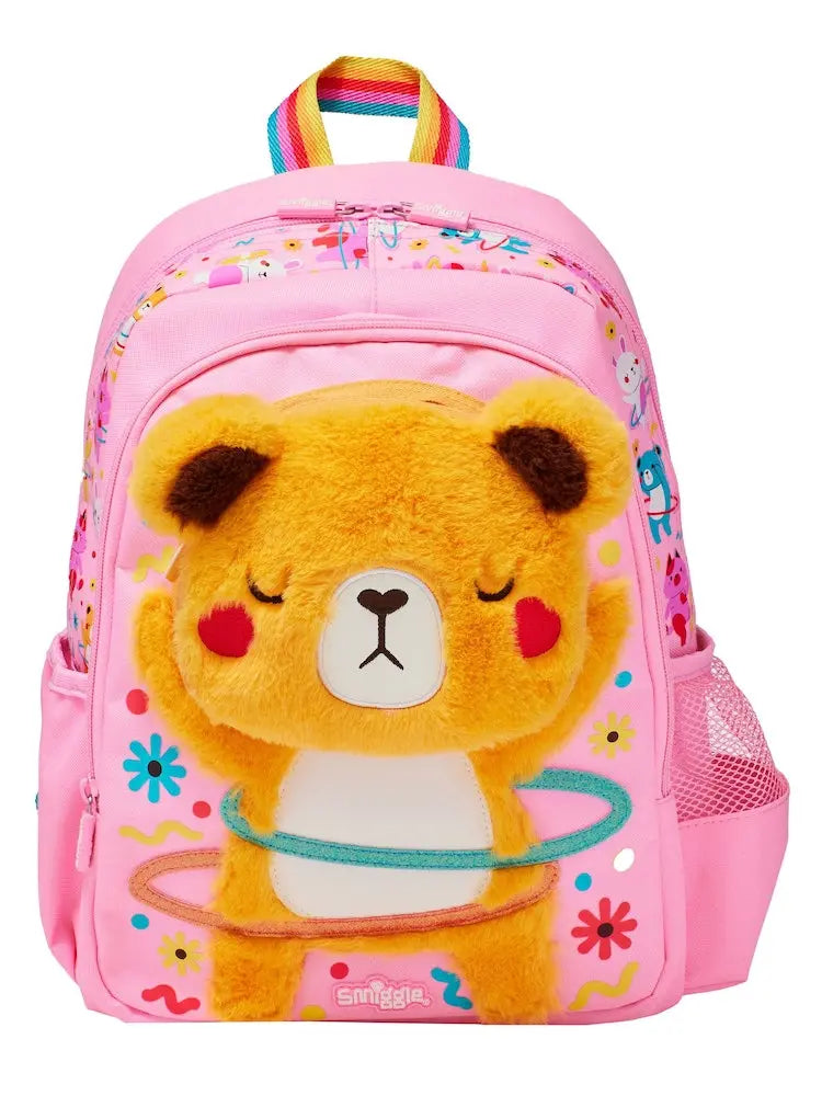 SMIGGLE PLUSH BUNNY BACKPACK SPARKLES