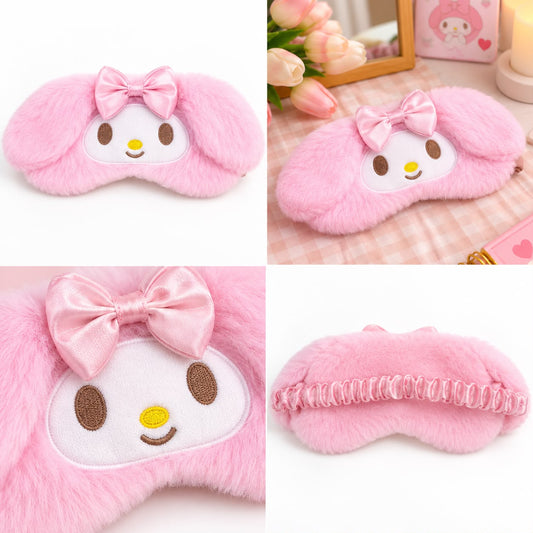 MY MELODY PLUSH EYE MASK