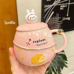 CUTE SPACE THEMED MUG