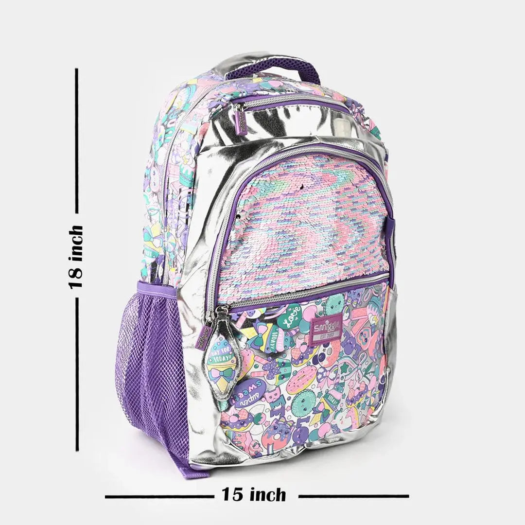 SHIMMERY SPARKLING CLASSIC BACKPACK SPARKLES