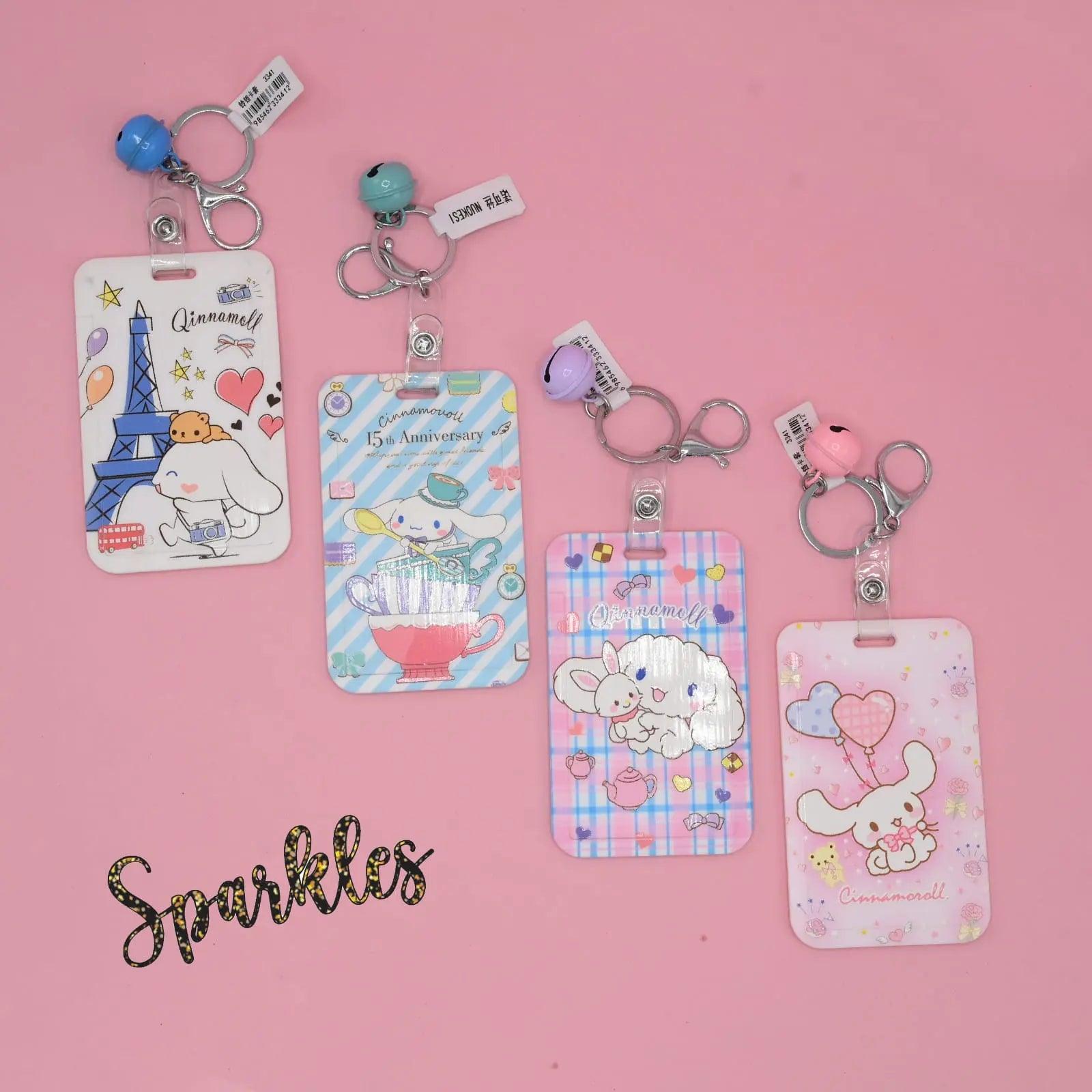 BEAUTIFULLY EMBELLISHED CARD HOLDER SPARKLES
