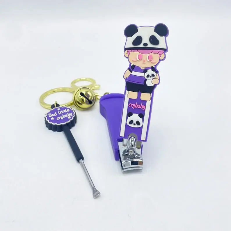 CUTEST NAIL CLIPPER KEYCHAIN SPARKLES
