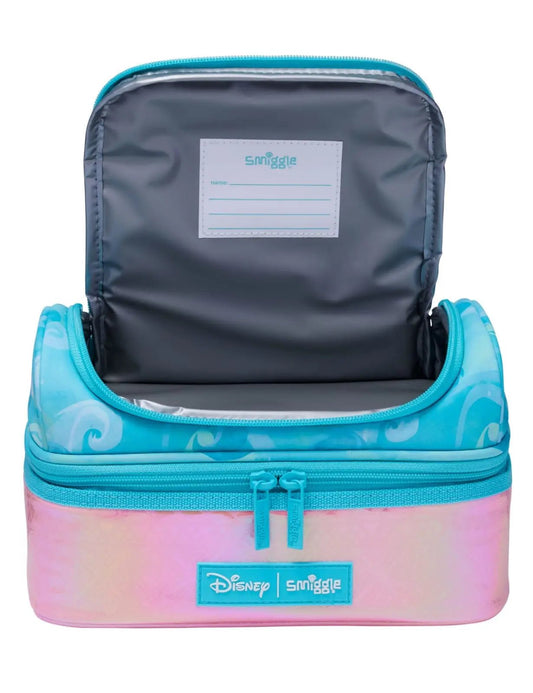 SMIGGLE MOANA DOUBLE DECKER LUNCH BAG SPARKLES