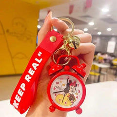 AESTHETIC ALARM CLOCK KEYCHAIN