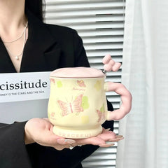 GRACEFUL BUTTERFLY MUG SPARKLES