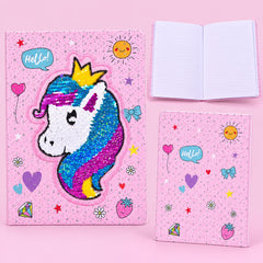 SPARKLY UNICORN NOTEPAD