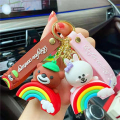 KAWAII RAINBOW KEYCHAIN