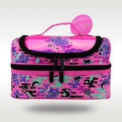 ORIGINAL SHIMMERY PINK CAT LUNCH BAG SPARKLES
