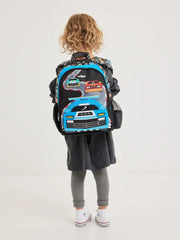 SMIGGLE CURIOUS JUNIOR CAR BACKPACK SPARKLES