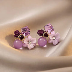 AESTHETIC FLORAL STUDS