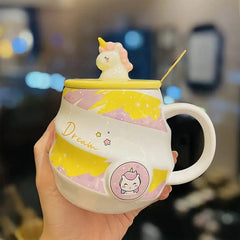 CUTE UNICORN MUG SPARKLES