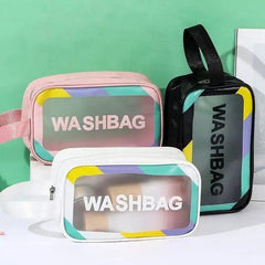 SET OF TOILETRY WASH BAGS