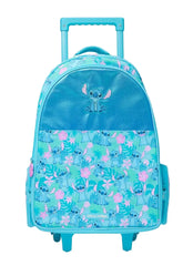 STITCH TROLLEY BACKPACK WITH LIGHT UP WHEELS SPARKLES