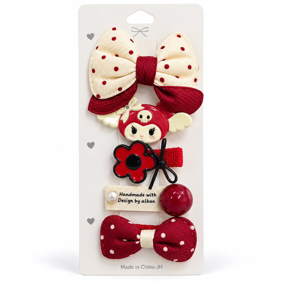 ADORABLE KAWAII HAIR CLIPS