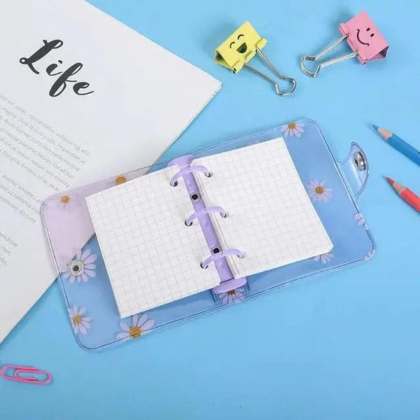 MINI TRANSPARENT NOTEBOOK