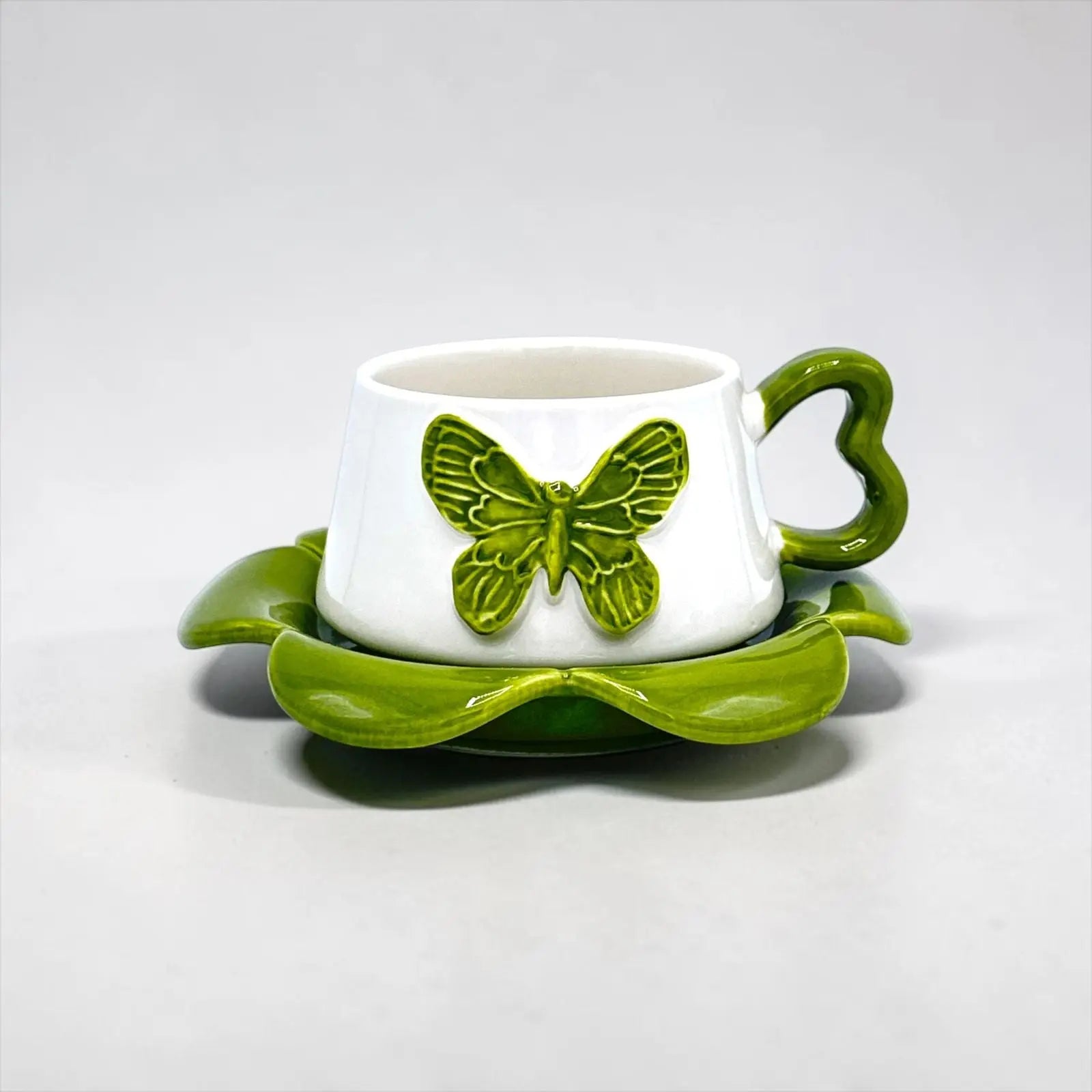 BUTTERFLY CUP SAUCER SET - Sparkles