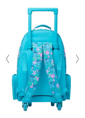 STITCH TROLLEY BACKPACK WITH LIGHT UP WHEELS SPARKLES