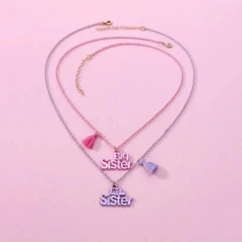 DUAL SISTERS NECKLACES SPARKLES
