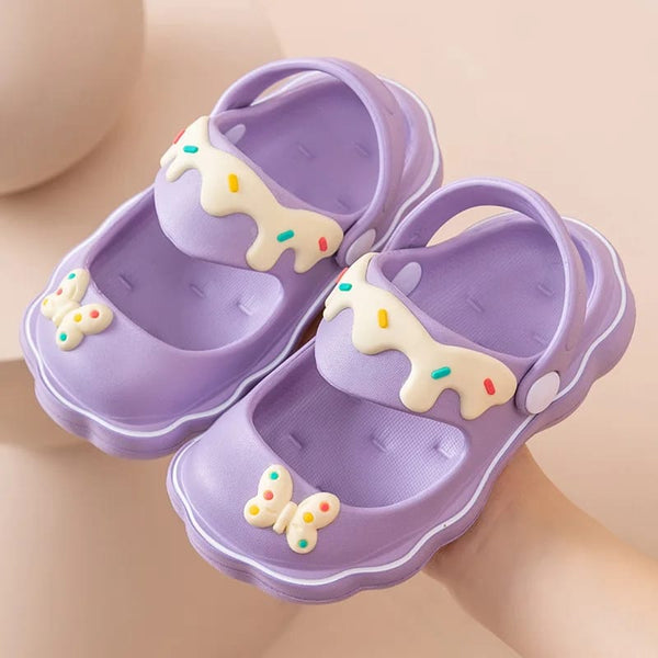 TRENDING FROSTED BOW CROCS