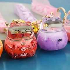 JAPANESE CAT KEYCHAIN