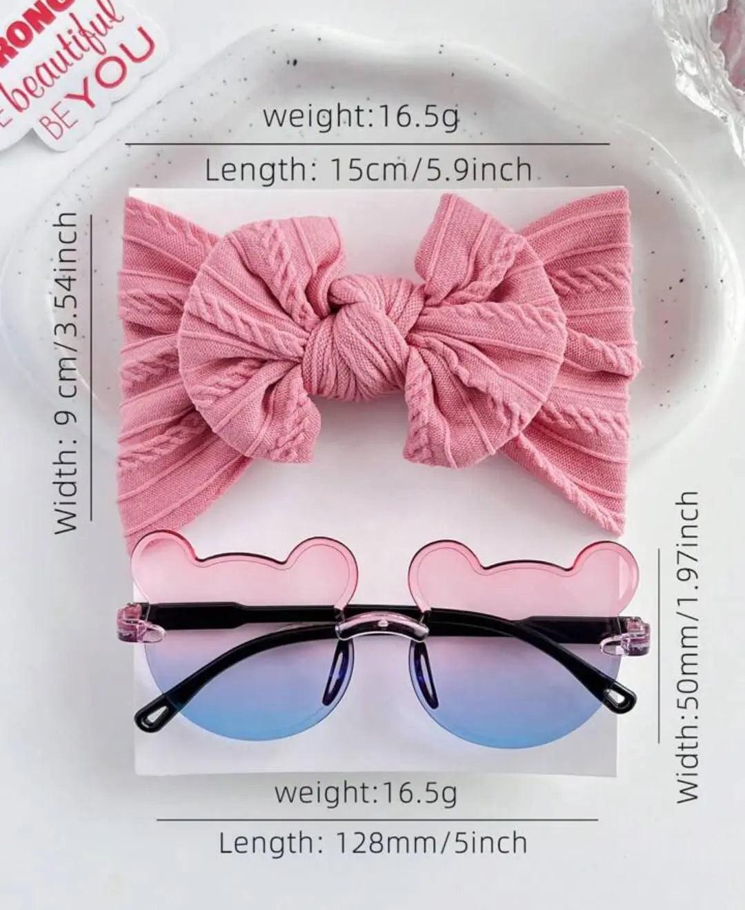 SUNGLASSES & HEADBAND SET SPARKLES