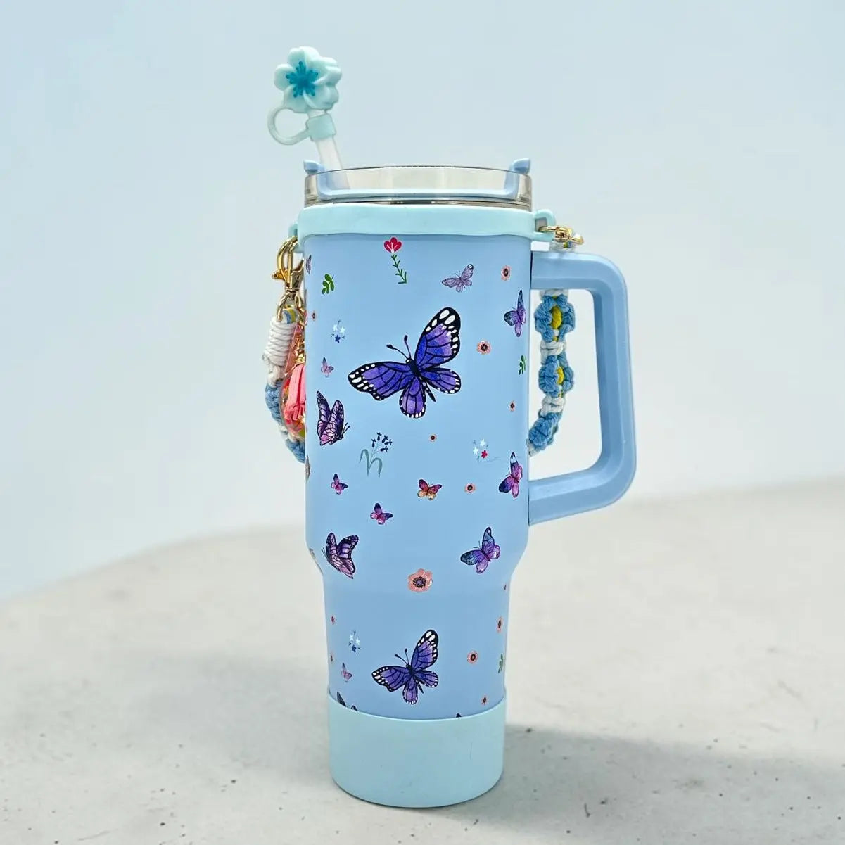 TRENDY BUTTERFLY TUMBLER - Sparkles