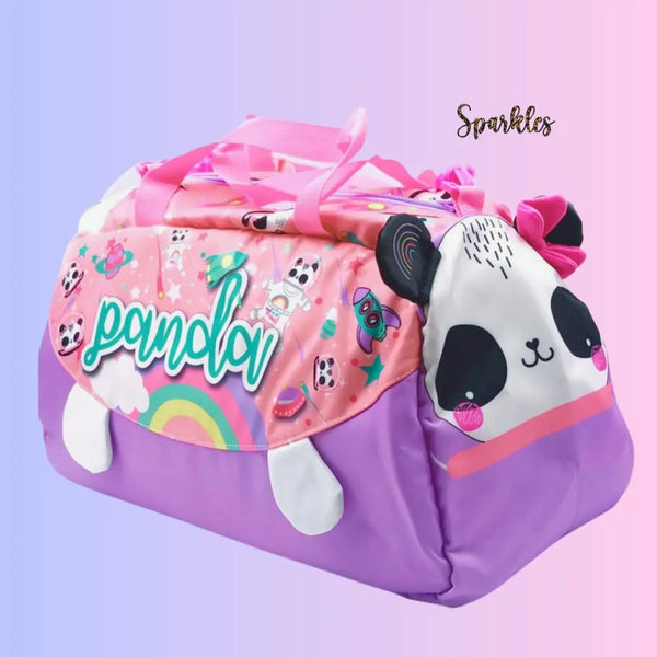 ADORABLE TRENDY PANDA DUFFEL BAG