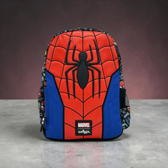 SPIDERMAN JUNIOR BACKPACK WITH HOODIE