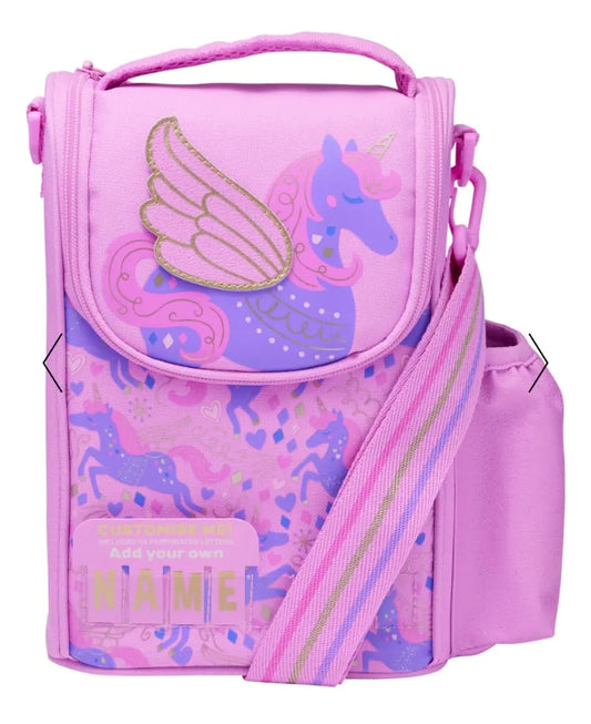 ADVENTUROUS UNICORN LUNCH BAG WITH STRAP SPARKLES