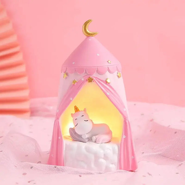 UNICORN CASTLE LAMP