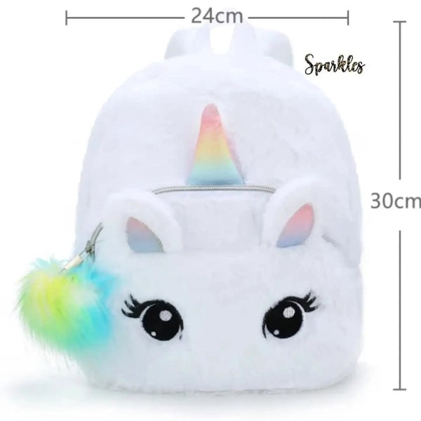 BEAUTIFUL FURY UNICORN BACKPACK