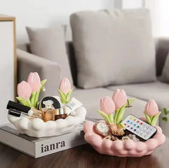 TULIP CERAMIC TRAY SPARKLES