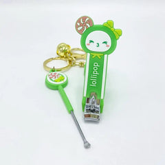 CUTEST NAIL CLIPPER KEYCHAIN SPARKLES