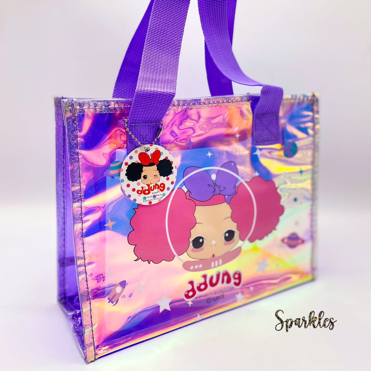 TRENDING HOLOGRAPHIC TOTE BAG