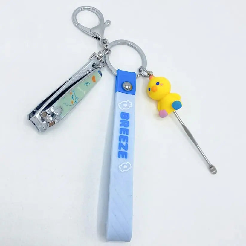 CUTEST NAIL CLIPPER KEYCHAIN SPARKLES