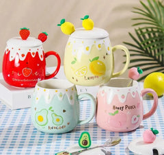 SWEET CERAMIC FRUIT MUG SPARKLES