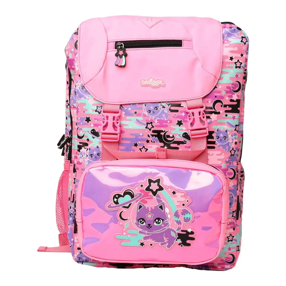 ORIGINAL SHIMMERY CAT FLAP OVER BACKPACK SPARKLES