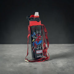SPIDERMAN WATER BOTTLE WITH STRAP