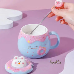 TRENDY DONUT BUNNY CUP