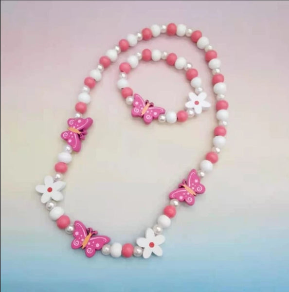 BUTTERFLY BEADS SET