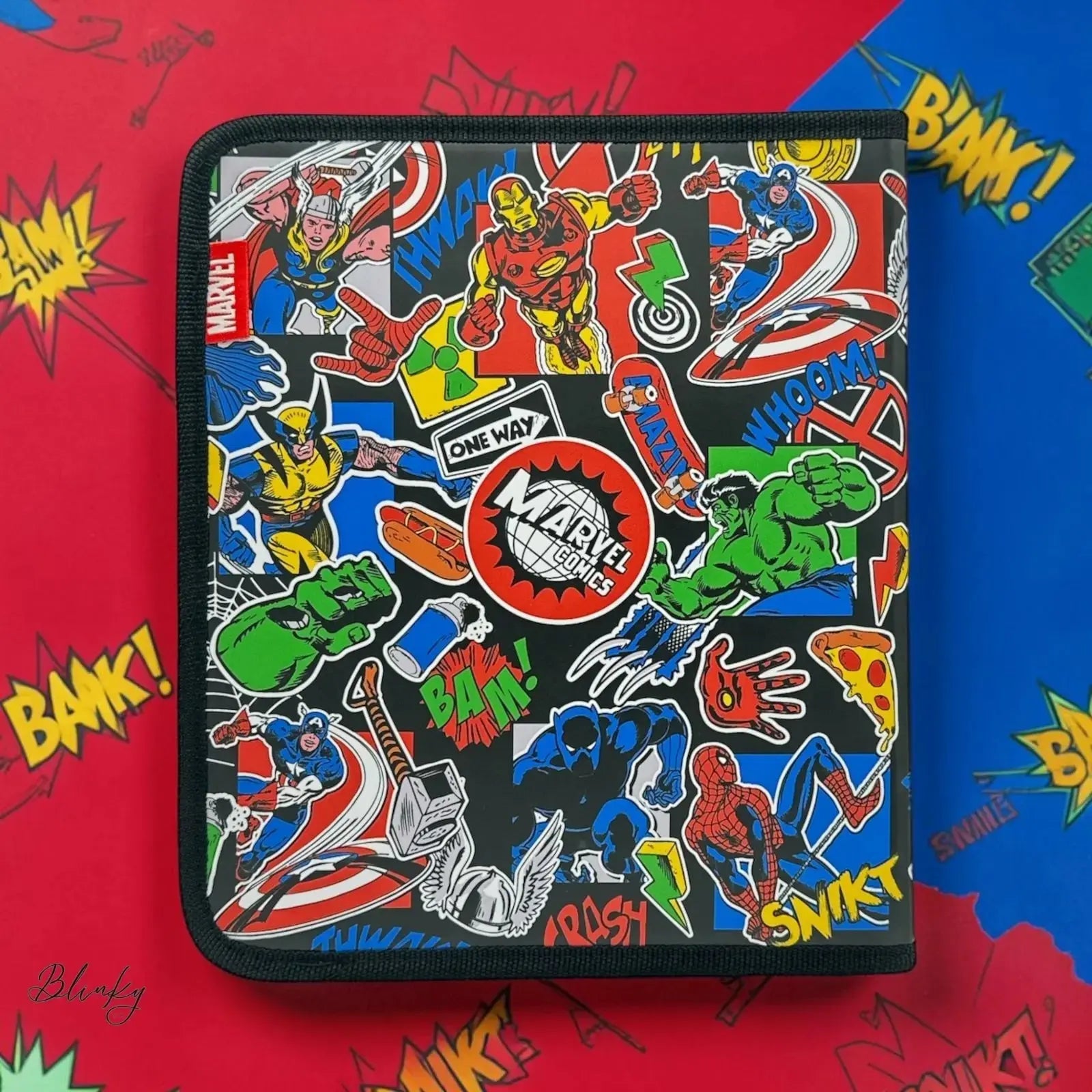 MARVEL COMICS ZIP IT STATIONERY GIFT PACK Blinky Co