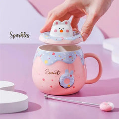 TRENDY DONUT BUNNY CUP