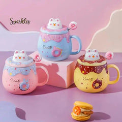 TRENDY DONUT BUNNY CUP