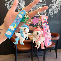 FLYING UNICORN KEYCHAIN