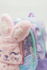 PLUSH BUNNY BACKPACK SPARKLES