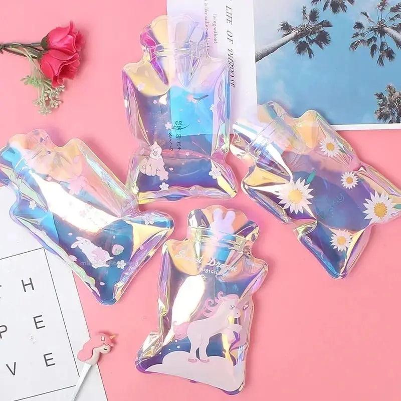 IRIDESCENT WATER BAG SPARKLES