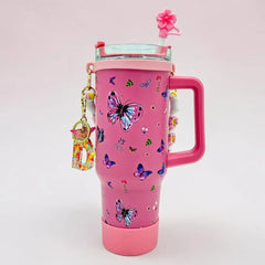 TRENDY BUTTERFLY TUMBLER - Sparkles