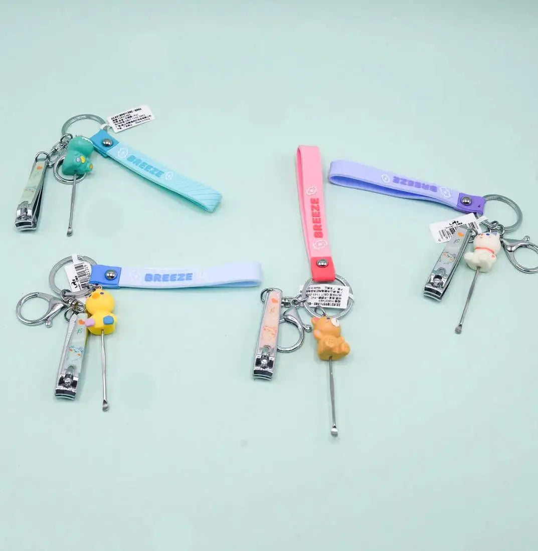 CUTEST NAIL CLIPPER KEYCHAIN SPARKLES